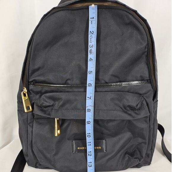 MARC JACOBS Nylon Varsity Mini Backpack, Black - Chic and Compact - Picture 16 of 16